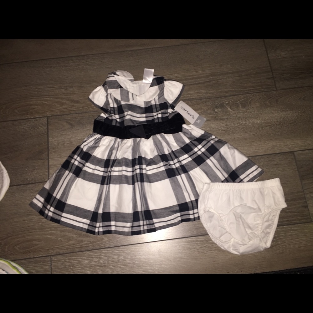 NWT Carters Holiday Dress 3 month